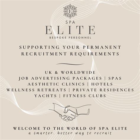 spa therapist recruitment agencies|Spa Elite .